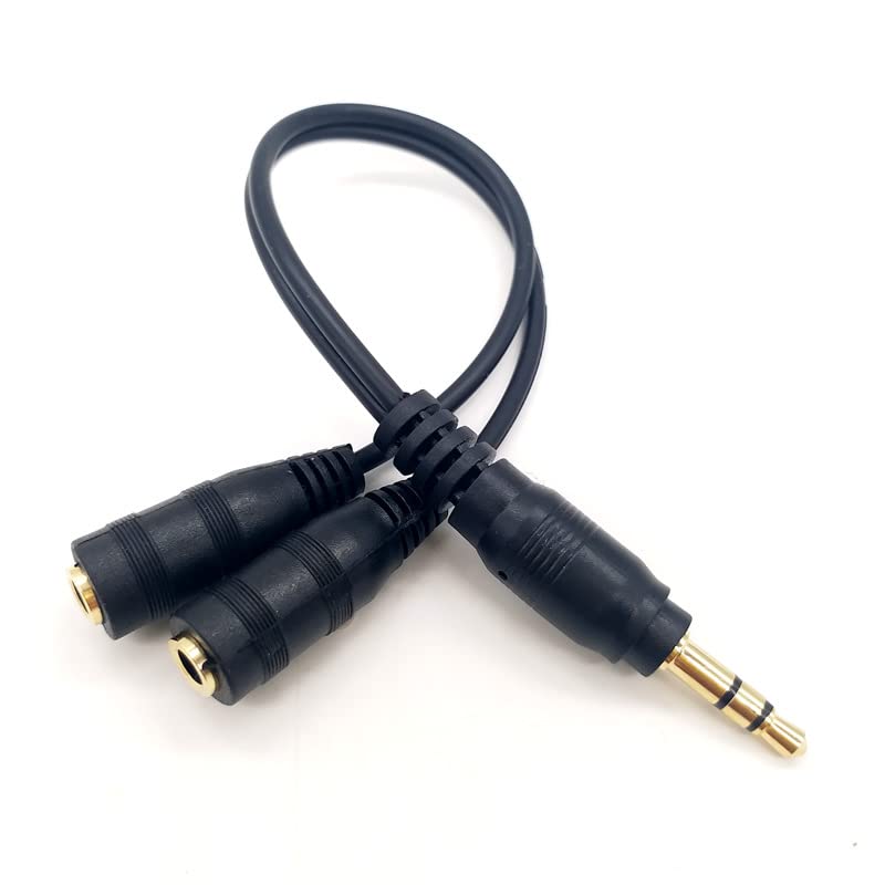 Amazon | 3.5mm イヤホン分岐ケーブル イヤホンジャック 通話